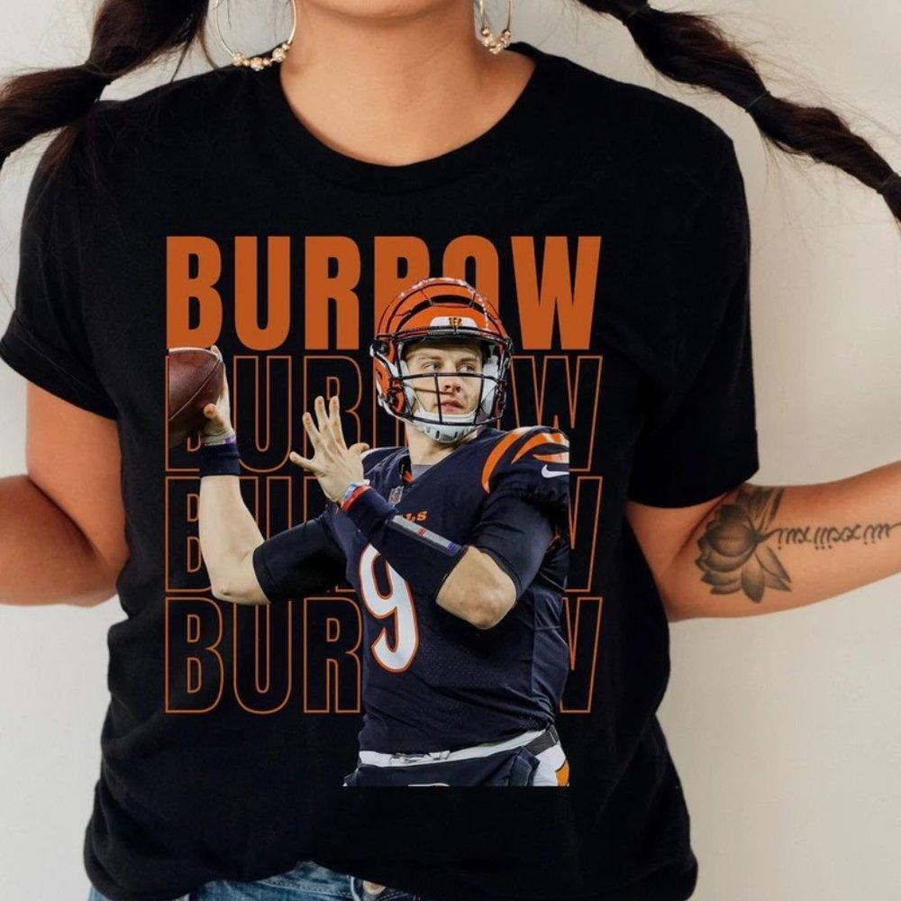 Joe Burrow Bengals Football Cincy Football Fan Cincinnati Shirt Sweater - Picture 1 of 4